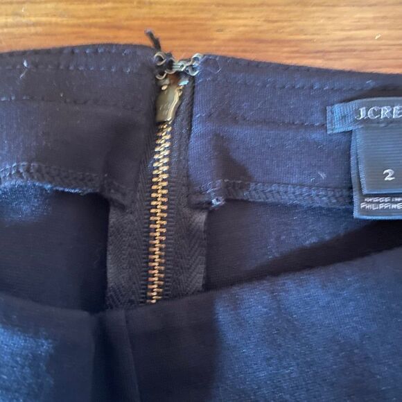 J CREW | black ponte pants 2 - Picture 4 of 11